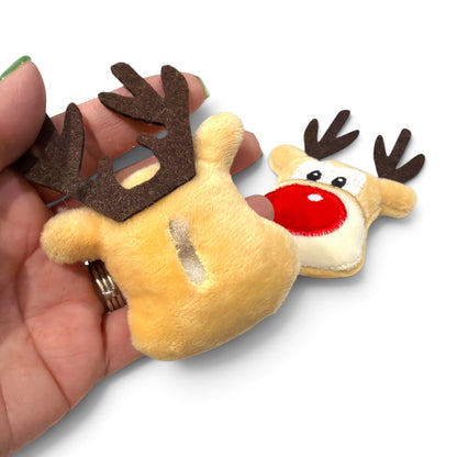 2 Plush Reindeer
