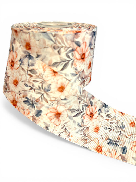 3 yards -7.5cm (3inch) Elegant Creams Ribbon