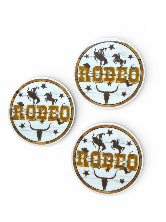 3 resins 5cm Set Rodeo