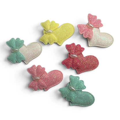 Mini Hearts Coquette 6 Pcs