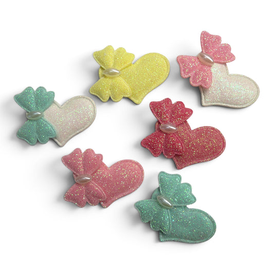 Mini Hearts Coquette 6 Pcs
