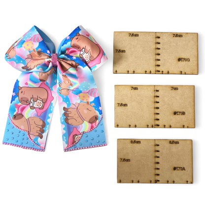 #170 Set Cheer Bow Coletero Template
