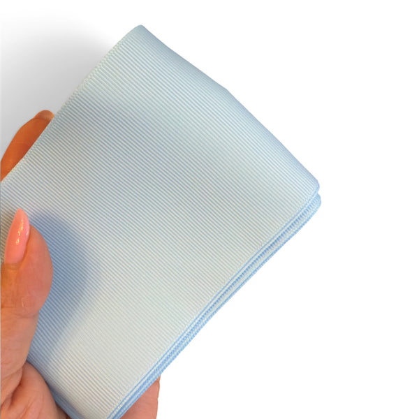 3 yards Baby Blue G-34 Solid Grosgrain 7.5cm 3inch