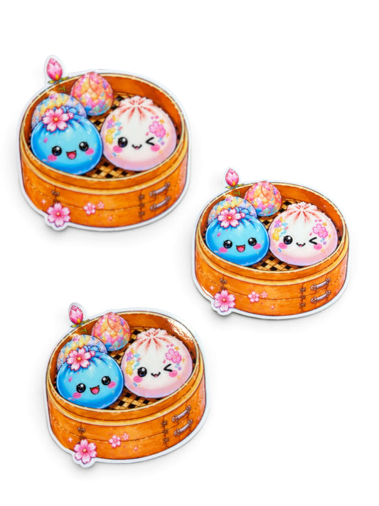 3 planar resins 5cm Surprise Dumpling