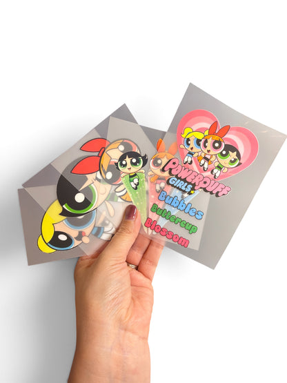 Favorite Characters Starter Box  38yards of Ribbon +13 DTF Transfers +10Yards Metallic Bies