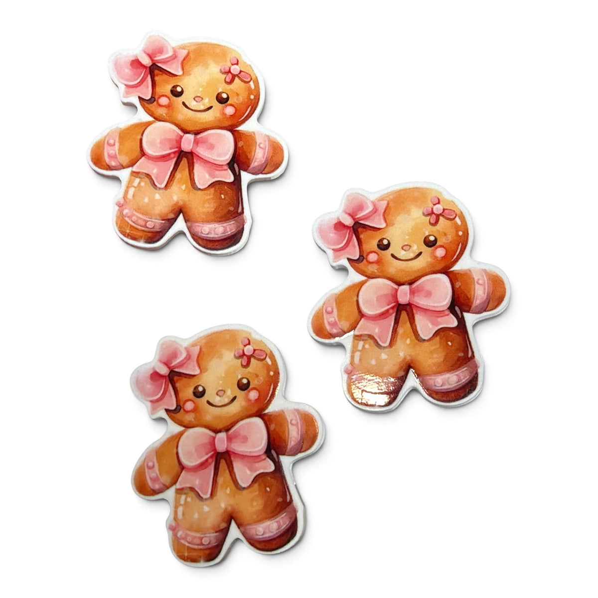 3 resins Flat Planar Pink gingy resin5cm