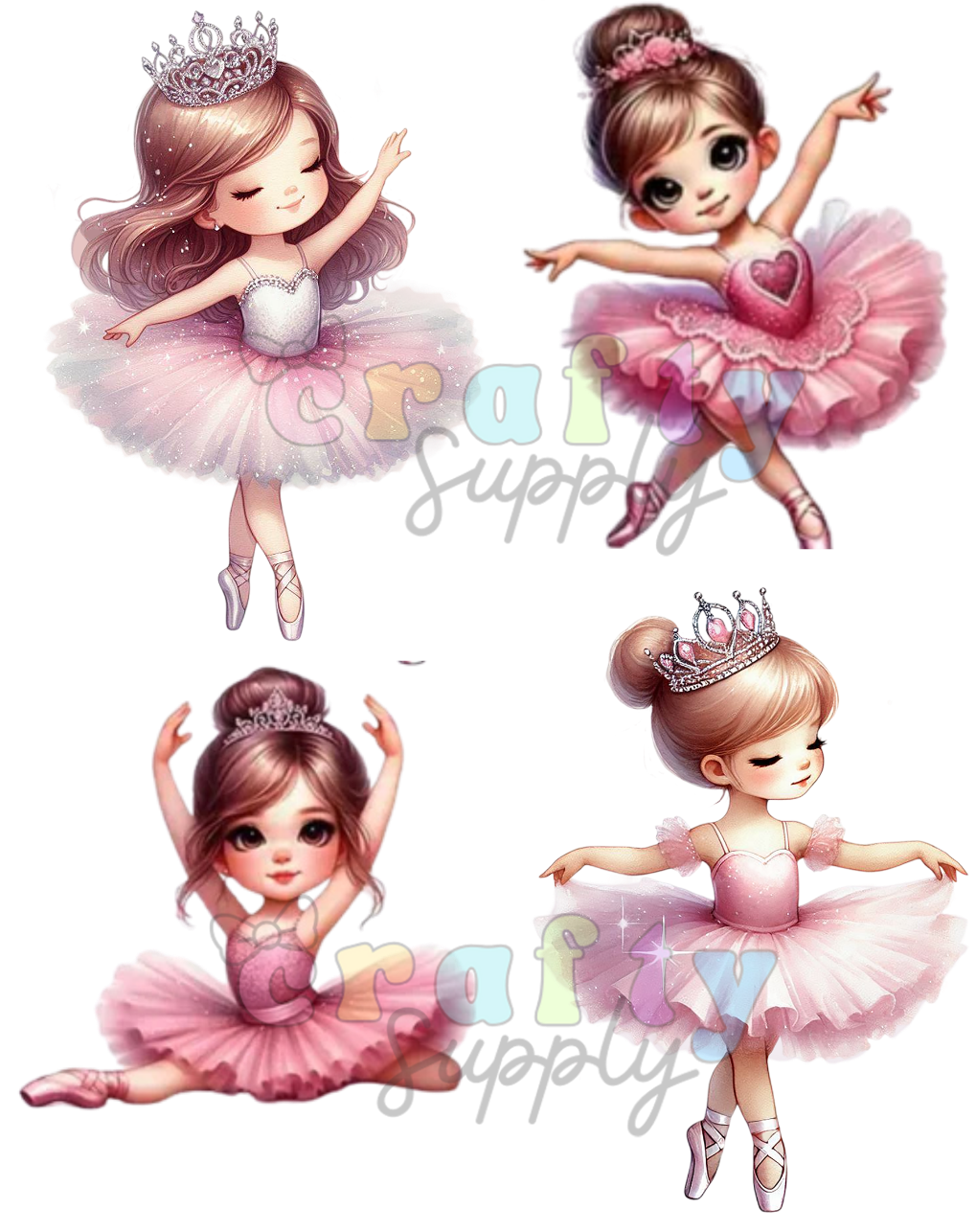 Hoja de transferencia de las hermanas bailarinas