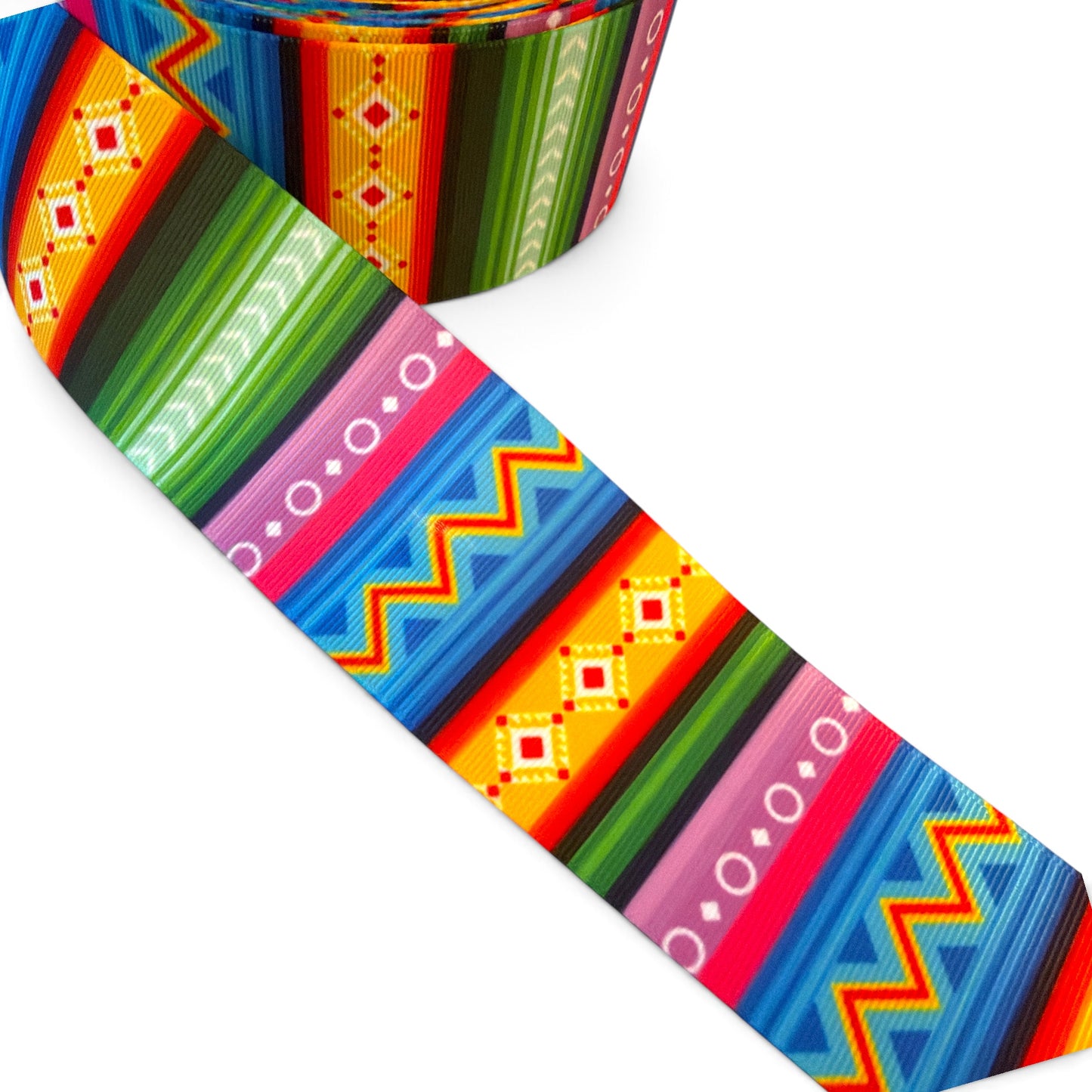 3 yards 5cm Zarape Tapestry Printed a Grosgrain Ribbon