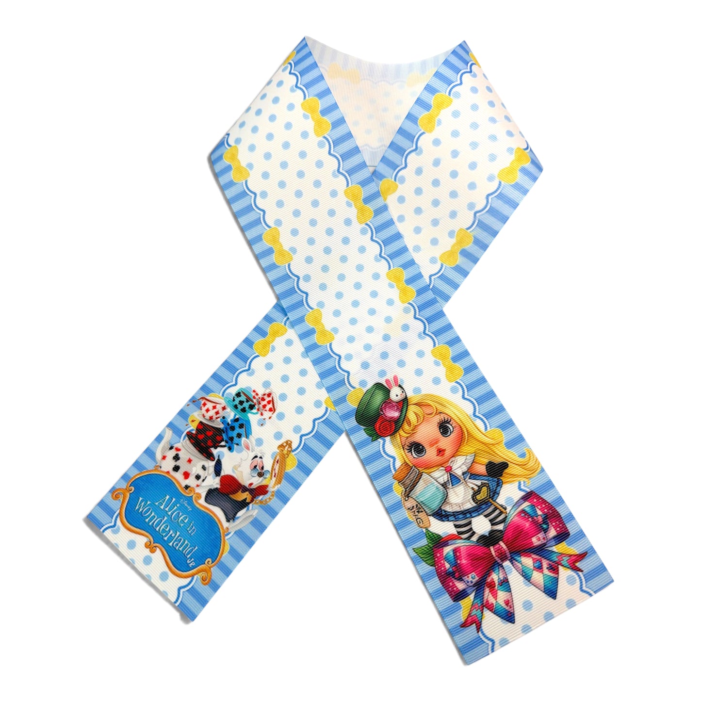 3 Strips 7.5cm -3inch Alice Magic Bow 31inches Long