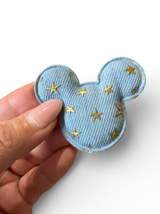 4 pcs plush Denim Ears  Set