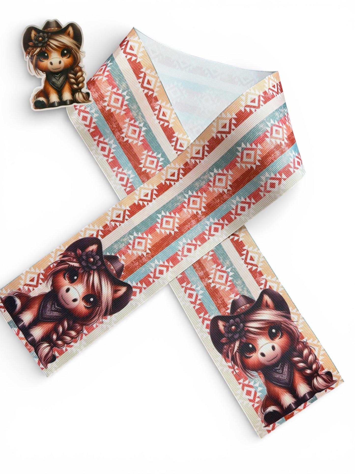 7.5cm Baby Cow Half Braid