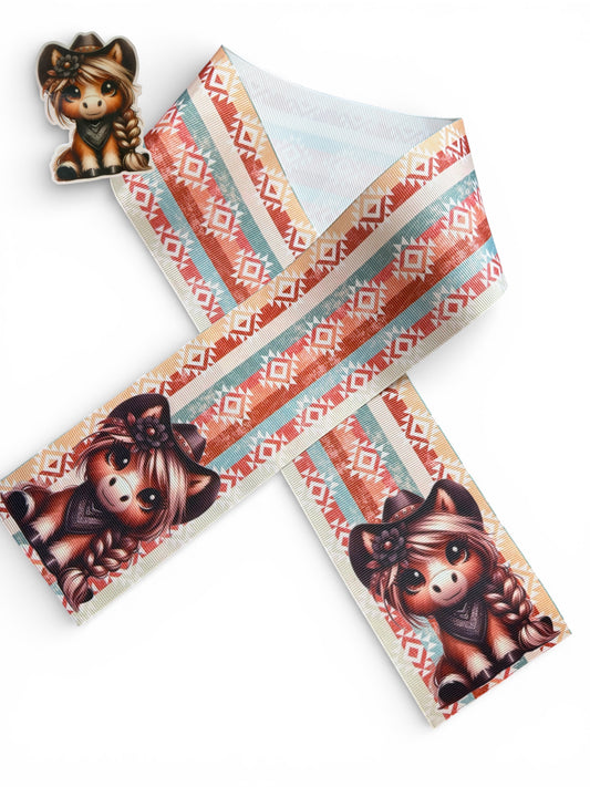 7.5cm Baby Cow Half Braid