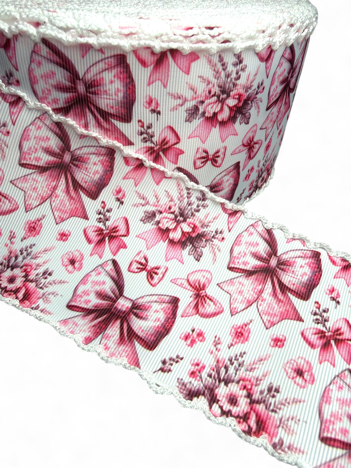 7.5cm/3inch Ribbon Stitch Border Cariño Coquettes