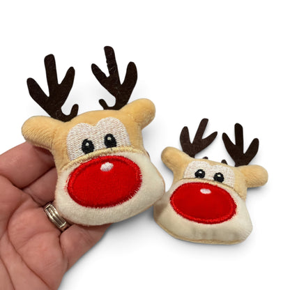 2 Plush Reindeer