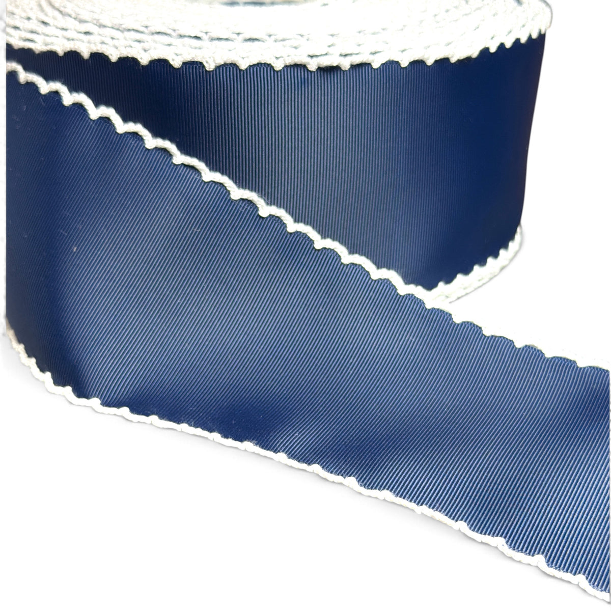 3 Yards 7.5cm-3inch  Navy Grosgrain