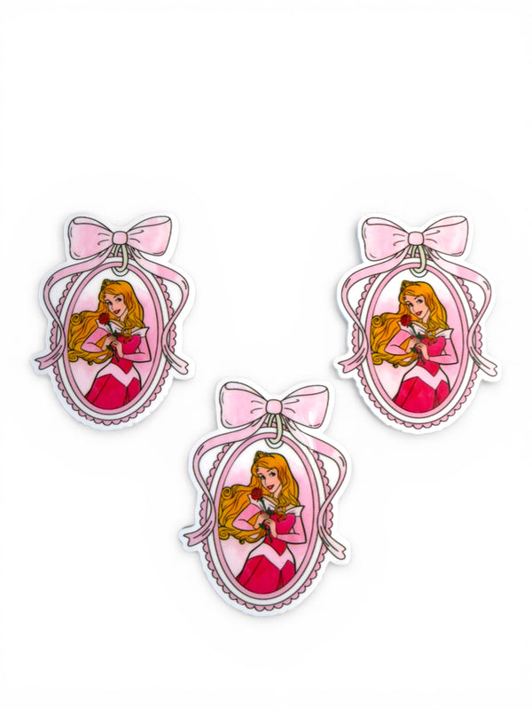 3 resins 5cm Sleeping Princess