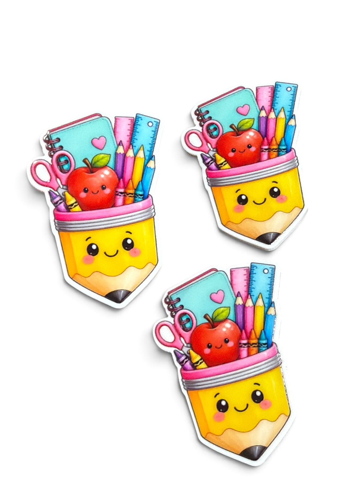 3 resins Flat Planar resins Pencils and More 5cm