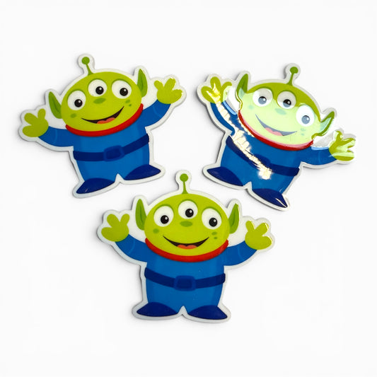 3 resins Set Alien Toy 5cm each