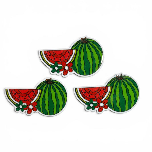 3 Resins Summer Watermelon 5cm