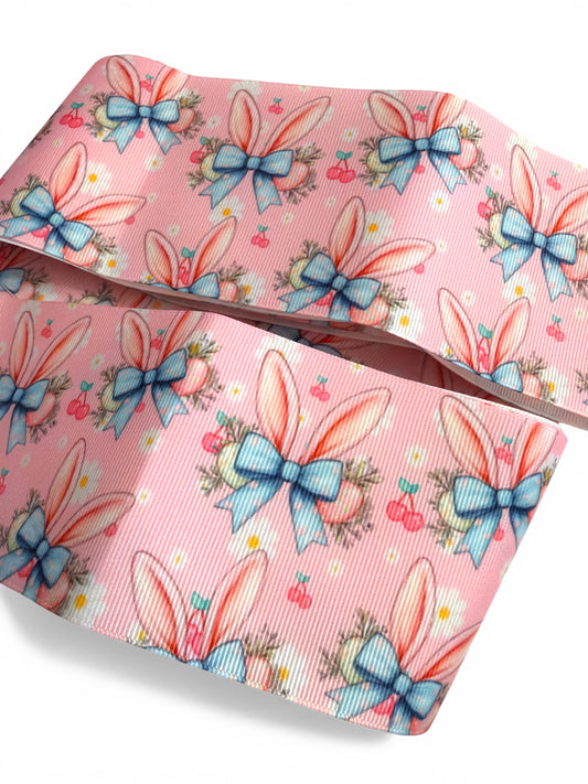 3 yards -7.5cm (3inch) Bunny Ears Ribbon