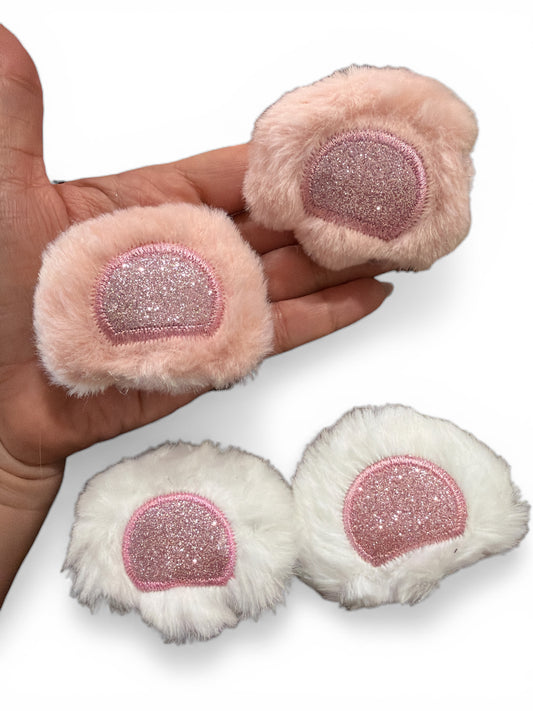 4 pcs Fluffy Bear Ears