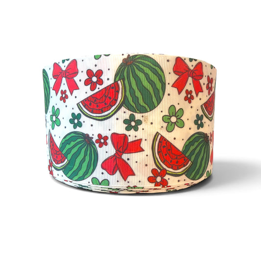 7.5cm/3inch Summer Watermenlon Ribbon