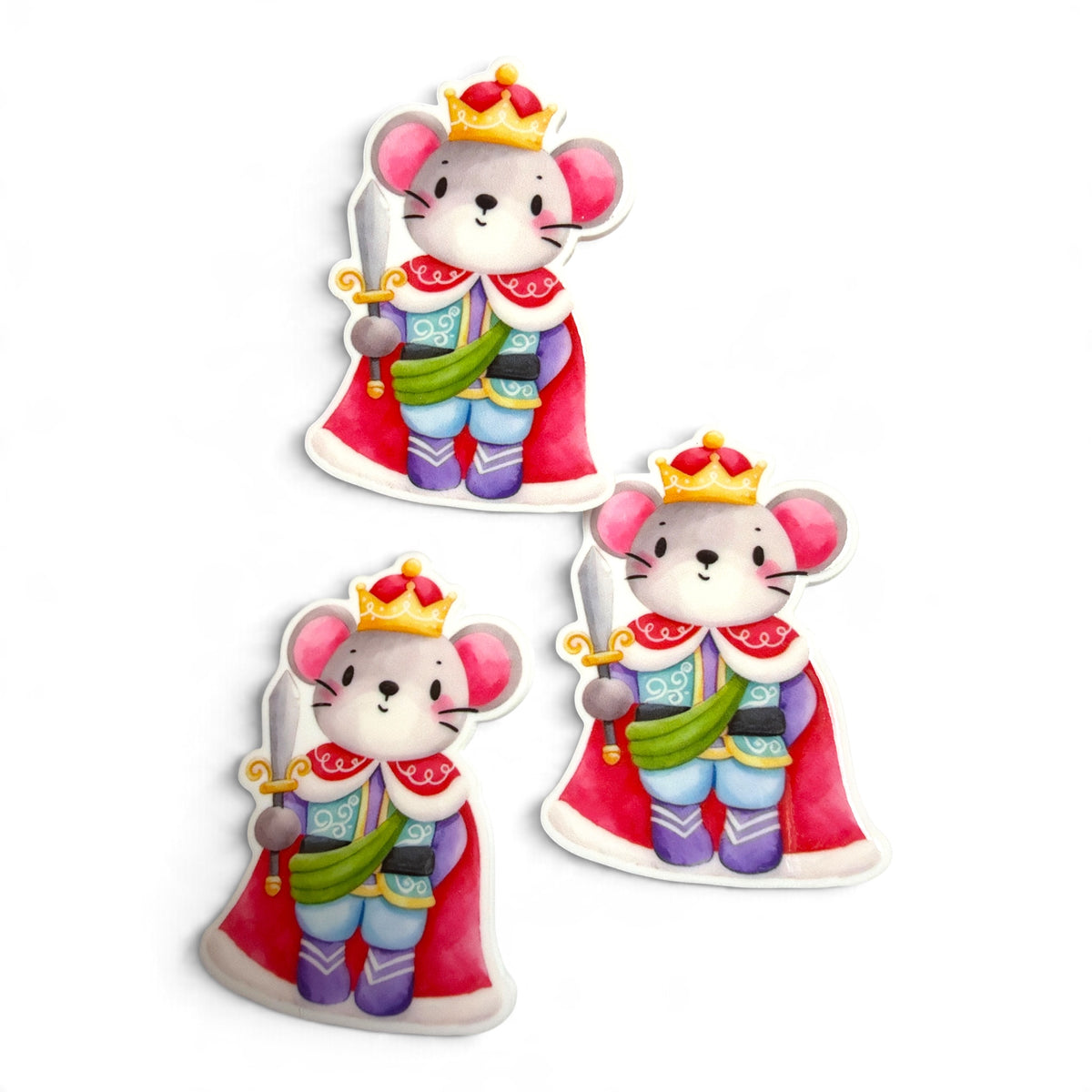 3 resins Flat Planar Nutcracker Mouse  resin5cm RES