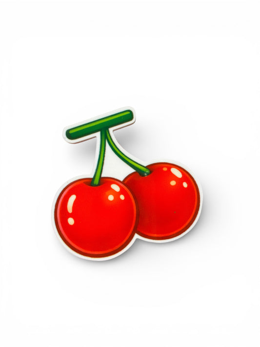 1-5cm Red Cherries Planar Resin