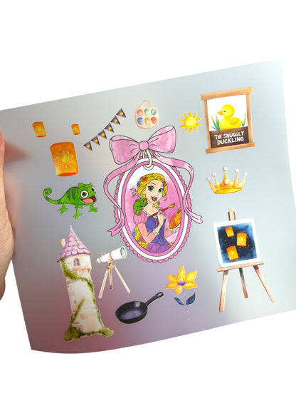 Princesses Kit Collection 35 yards Ribbon and more