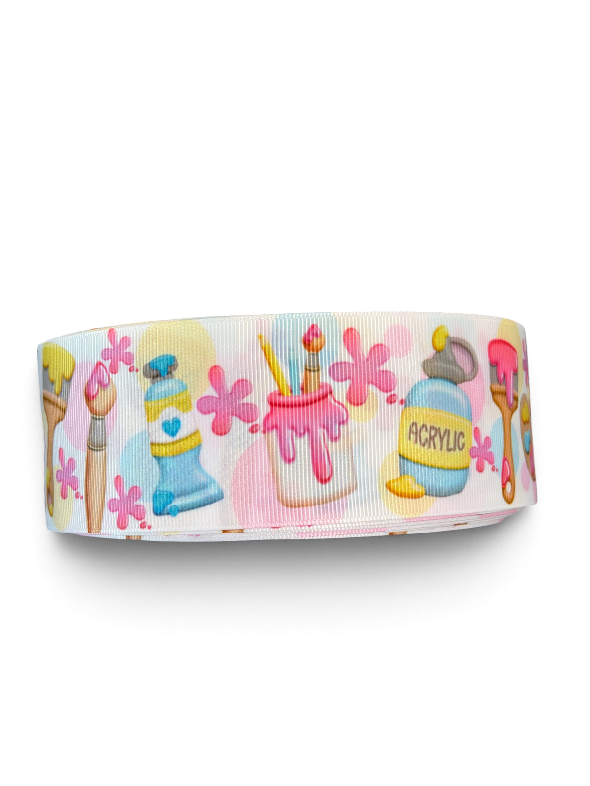 3 yards 5cm/3inch Paint Splash