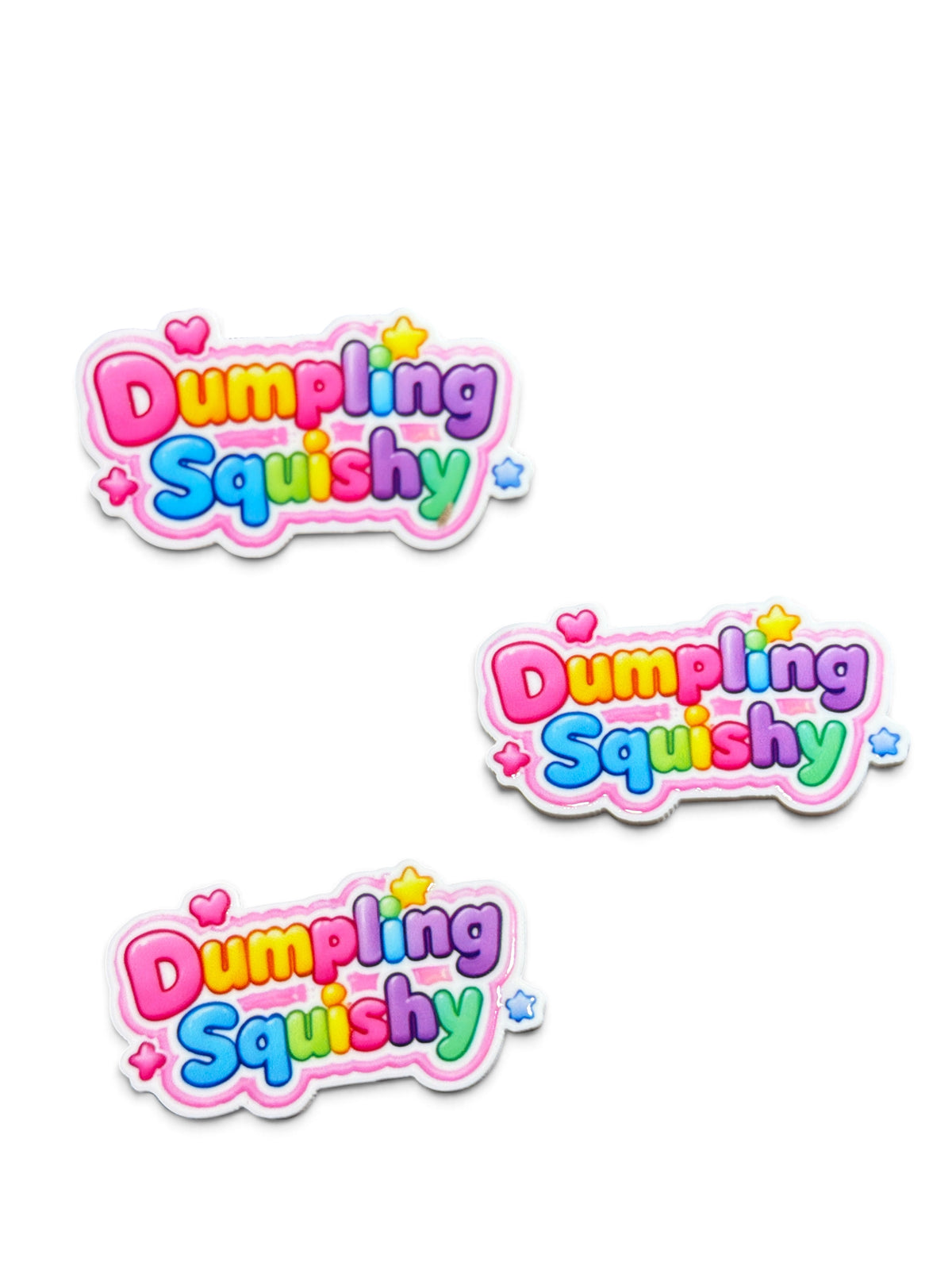 3 planar resins 5cm Squishy Dumpling
