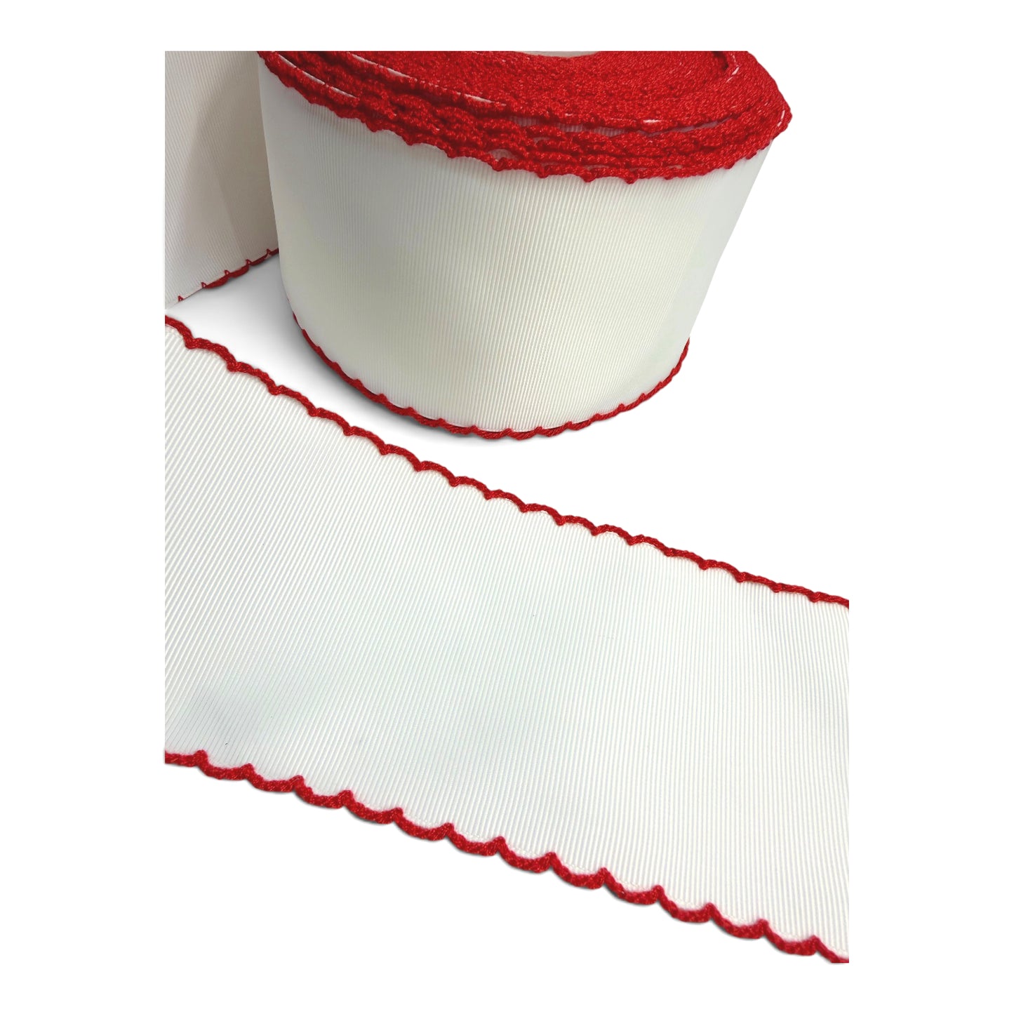 7.5cm/3inch Grosgrain with edge Stich