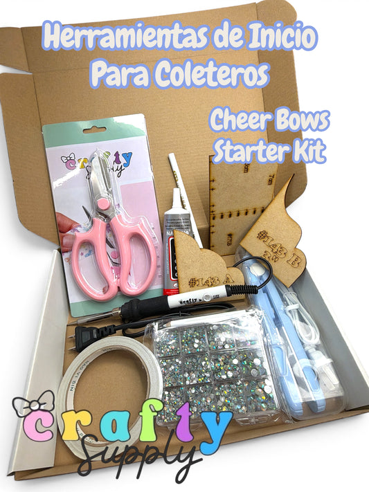 10 pcs Cheer Bows Starter Tools