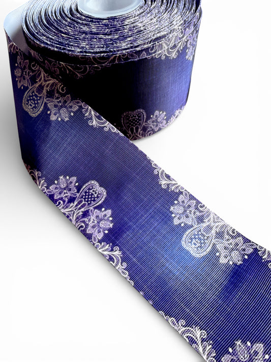 3 yards Denim Soft Lace  Ribbon