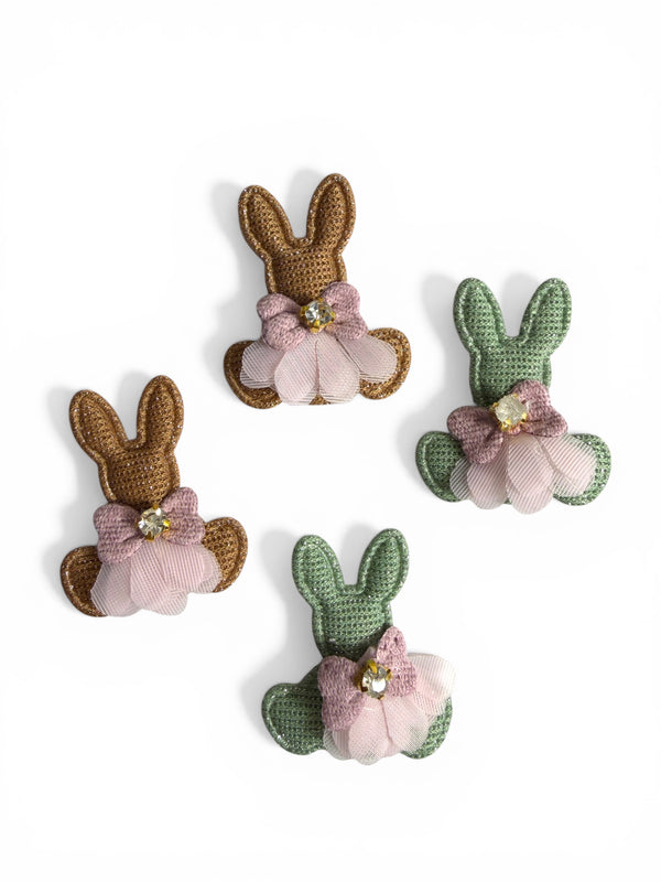 4 pcs Rabbit Tutu Mini Plush