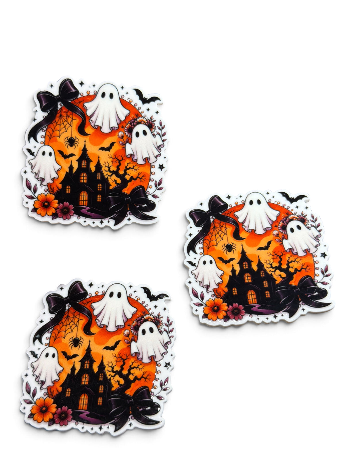 3 resins Flat Planar resins Haunted Mansion   Gum 5cm