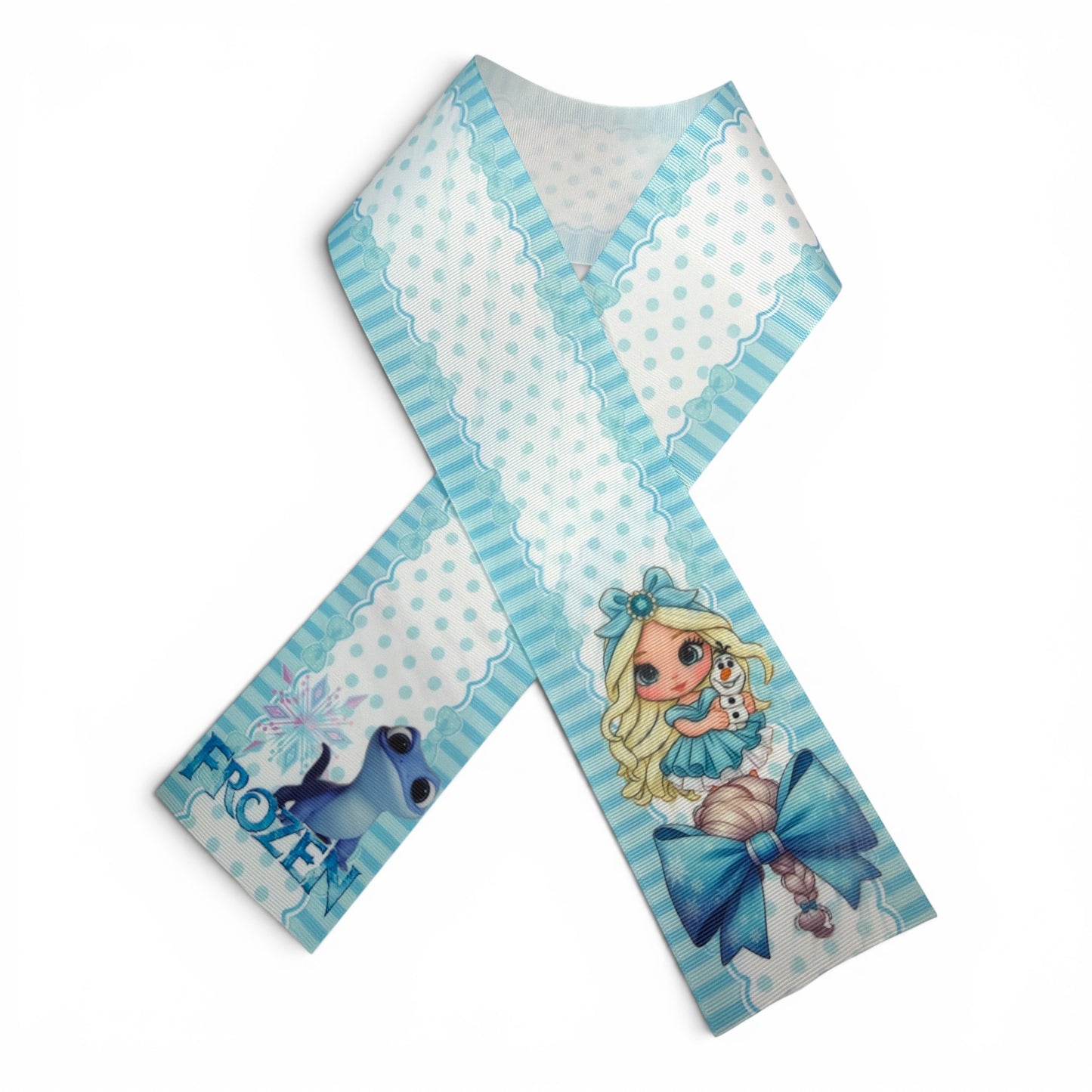 3 Strips 7.5cm -3inch Elsa Magic Bow 31inches Long