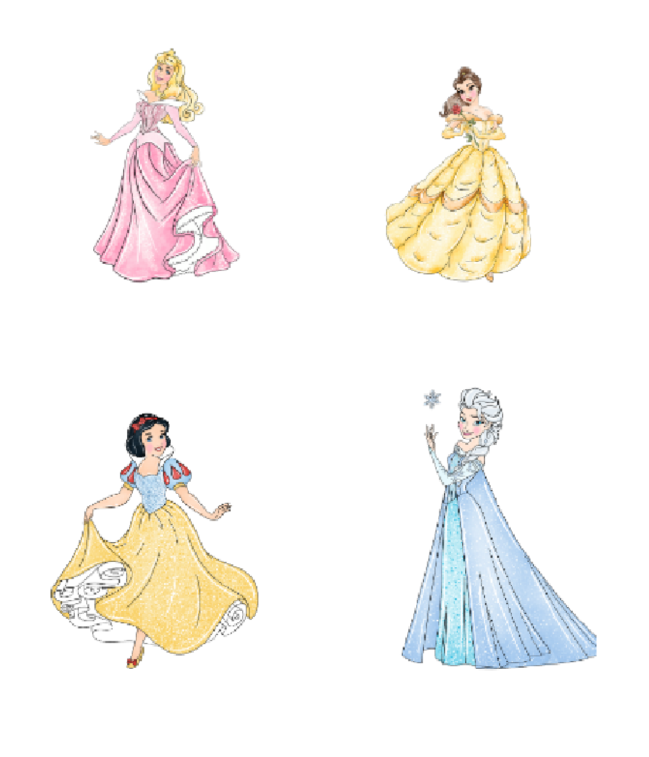 Transfer #189 Princesses Vntg