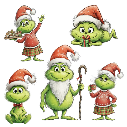 Transfer #171 Grinch with grandpa grandma