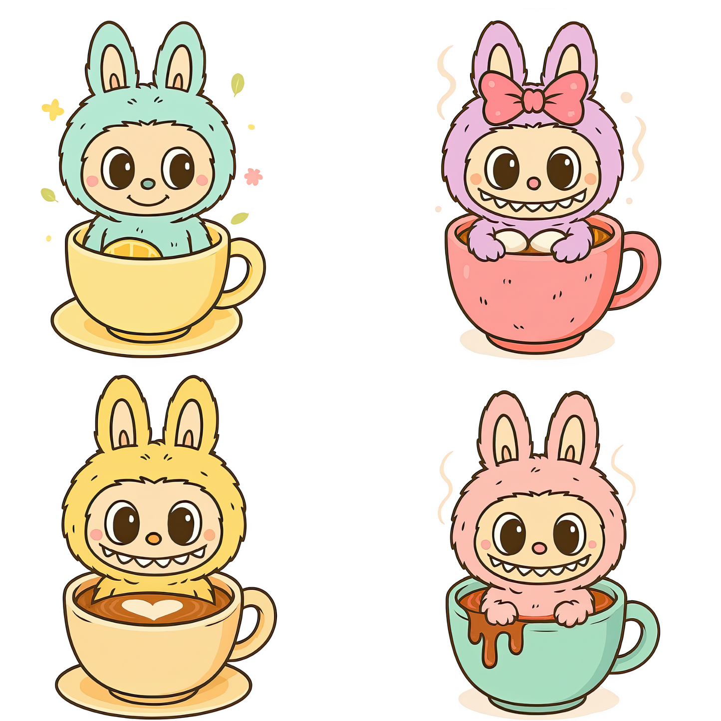 Transfer #175 Labubu Cappuccino