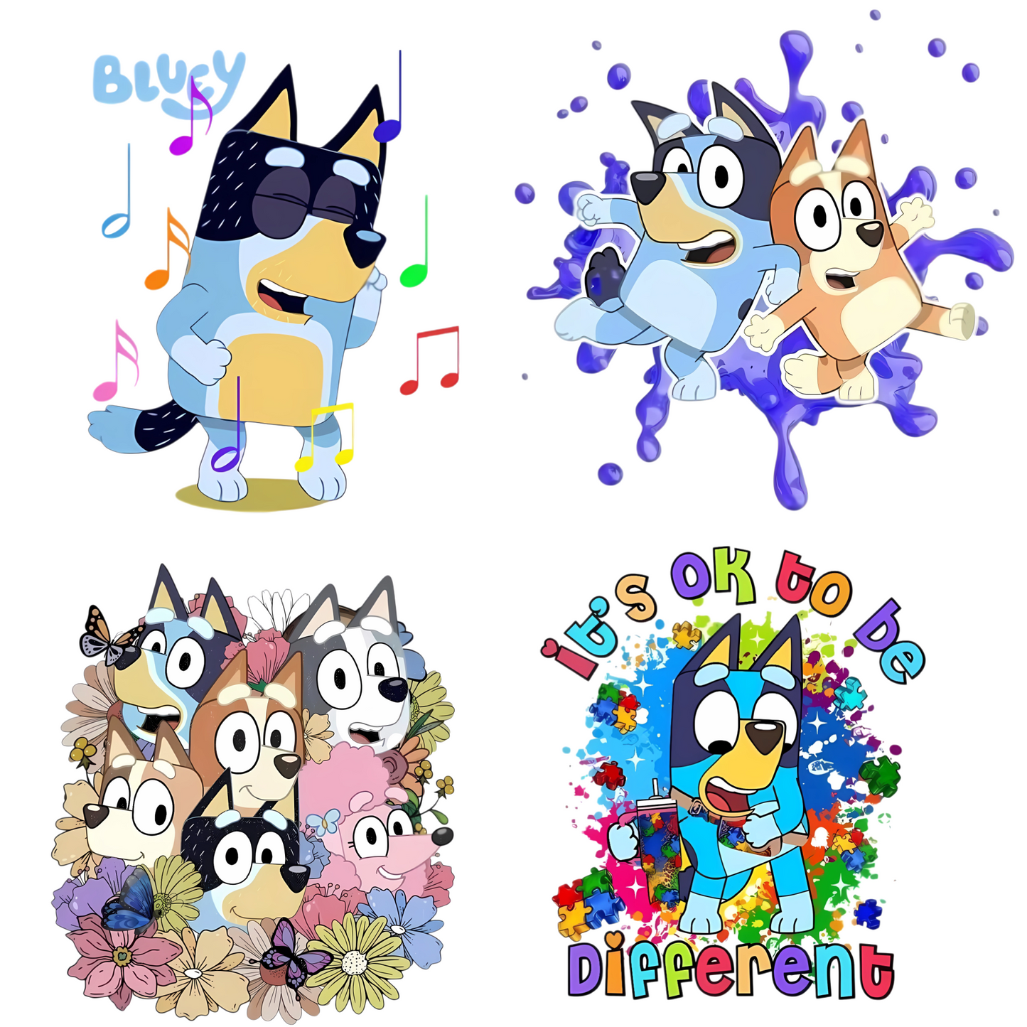 Transfer #183 Bluey Festive