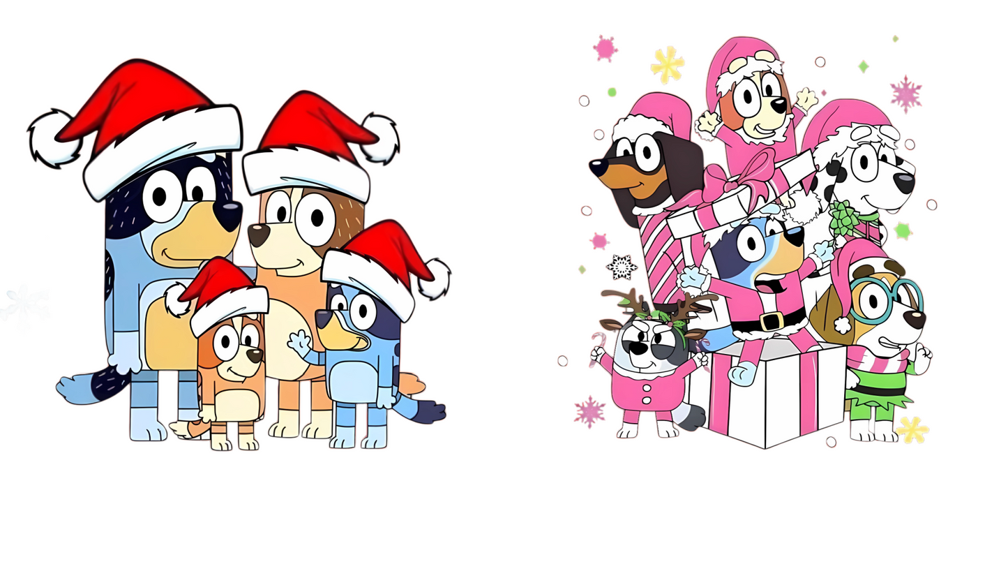 Transfer #181 Bluey Christmas