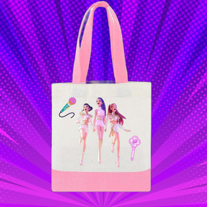 Personalized Kids Mini Canvas Tote Bag