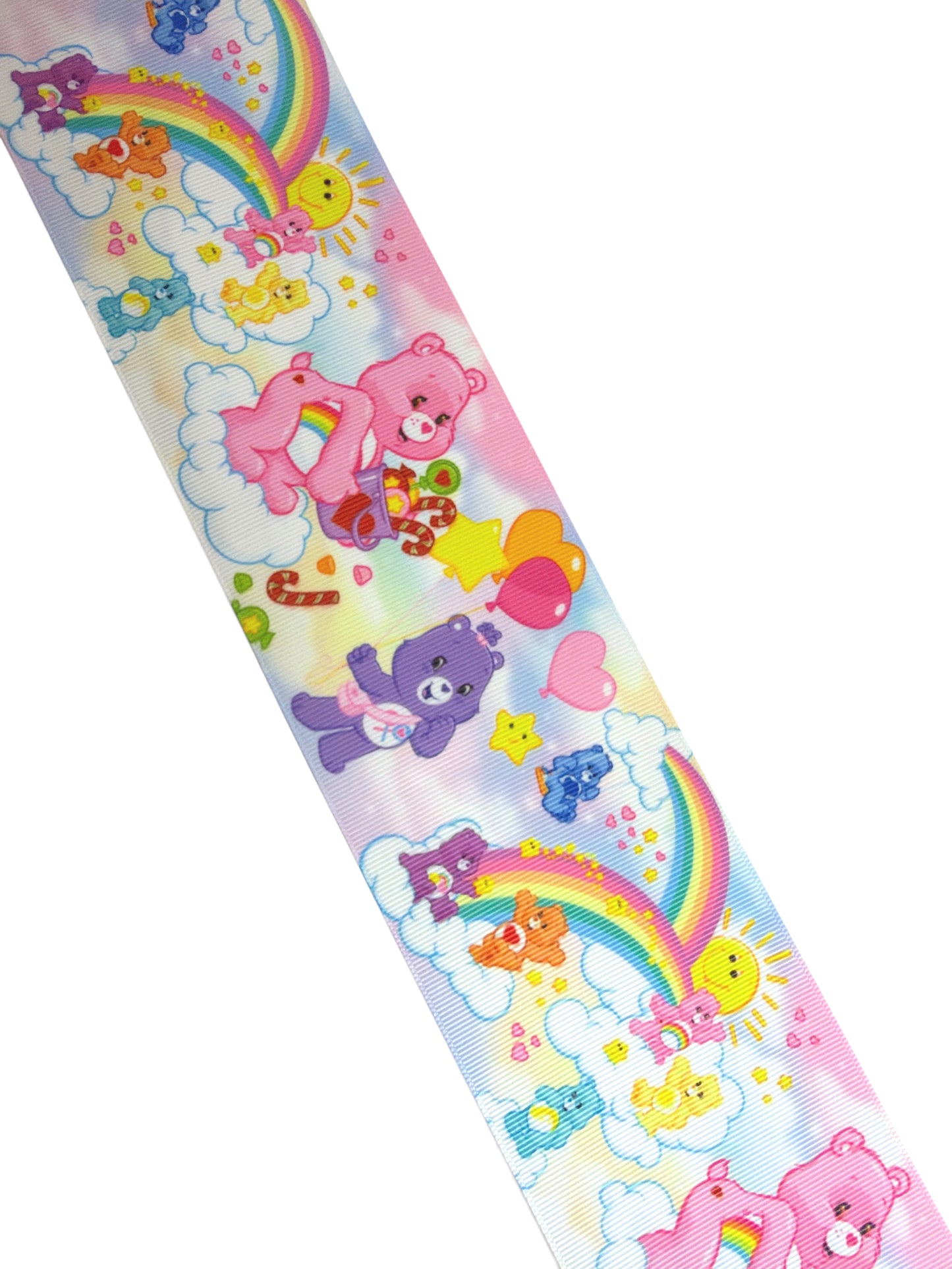 7.5cm Care Rainbow Ribbon