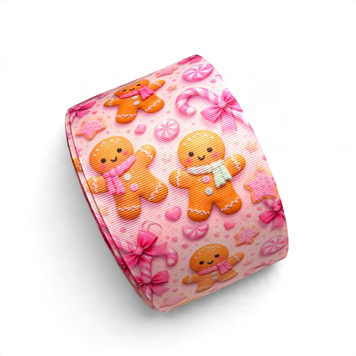 3 Yards 7.5cm-3inch Pinky Cookie   Printed Grosgrain