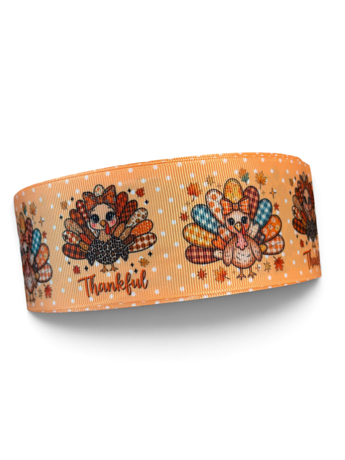 3 yards 5xm/3inch wide Thankful Turkey 5cm/3inch