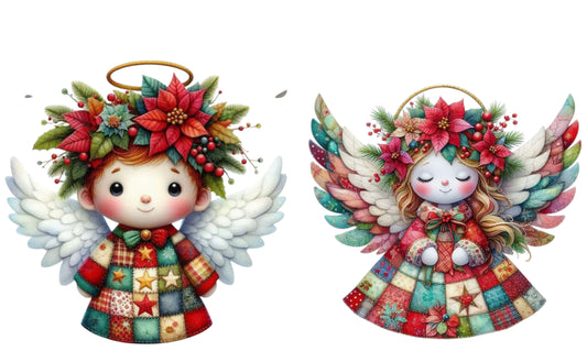 Transfer #208 Crochet Angels