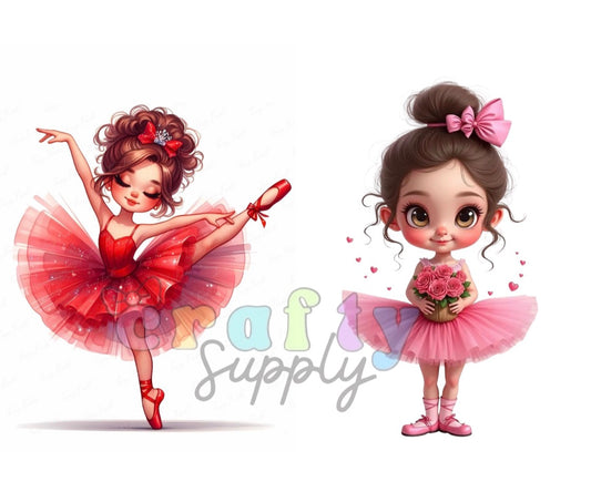 Transfer #238 Ballet Flower Girl