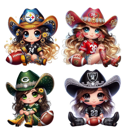 #156 FootballGirl Fans 1 Transfer  Sheet