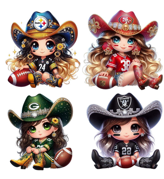#156 FootballGirl Fans 1 Transfer  Sheet